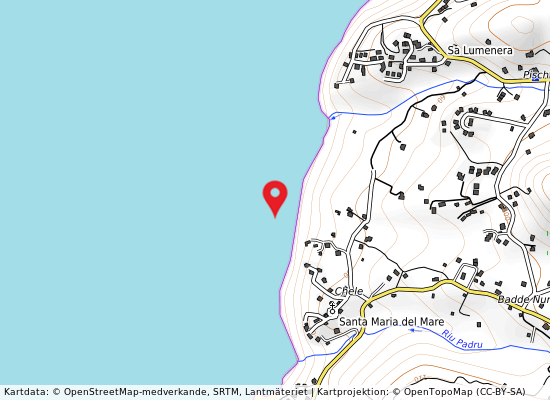 Marina di magomadas på kartan