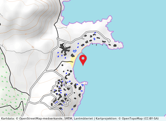 250 m nord ex sc.70 på kartan