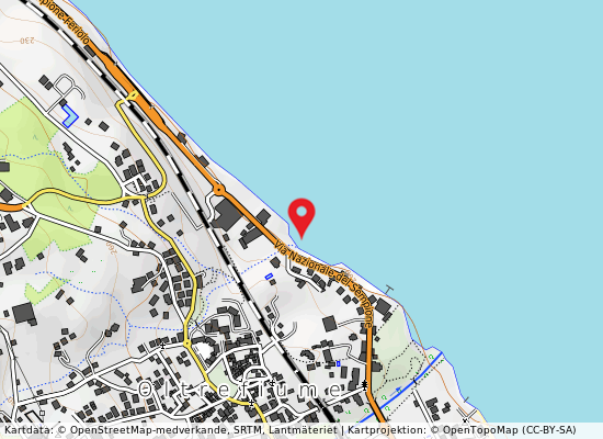 Spiaggia baracchetta på kartan