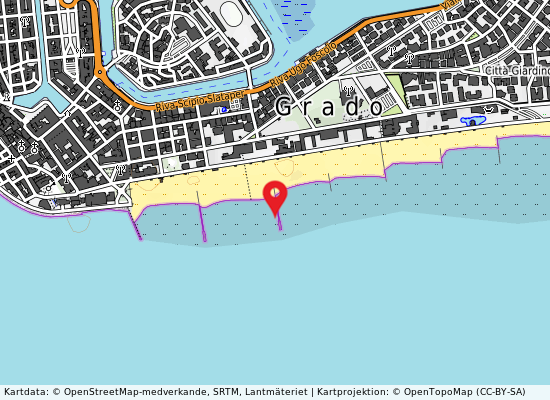 Stab.terrazza mare på kartan