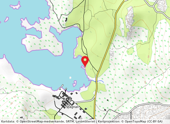Golfo stagnali på kartan