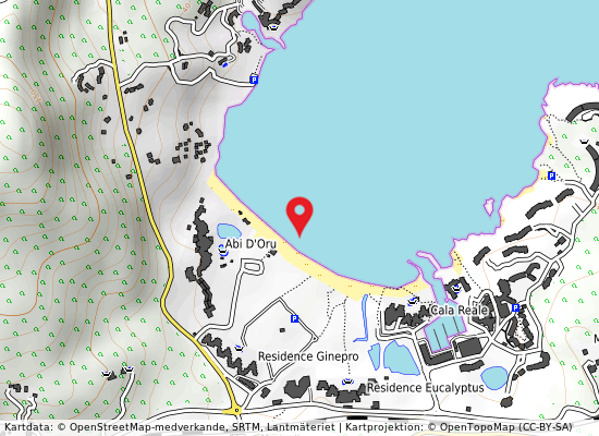Localita marinella på kartan