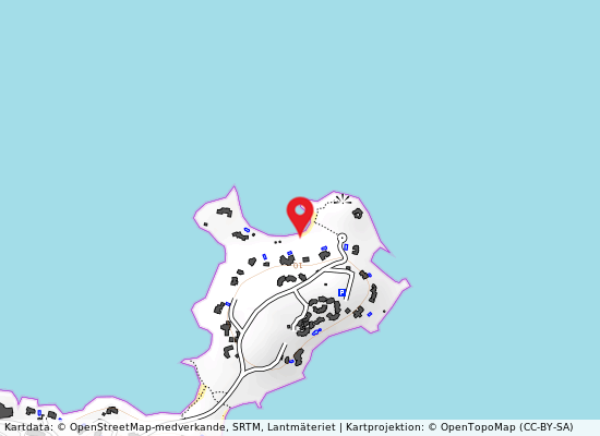 Punta della volpe på kartan