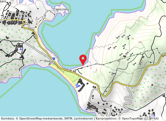 S.reparata på kartan