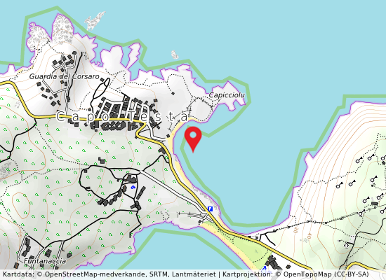 Rena di levante på kartan