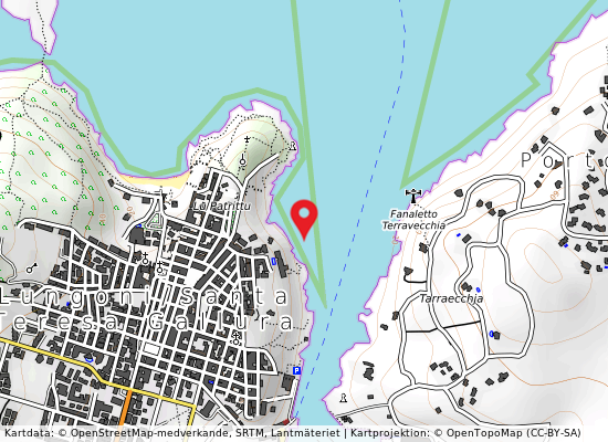 Fronte albergo esit på kartan