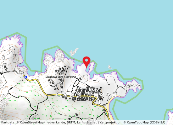 Bocche di bonifacio på kartan