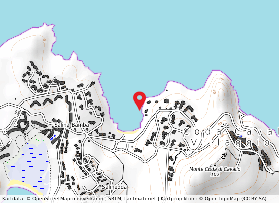 Le farfalle på kartan