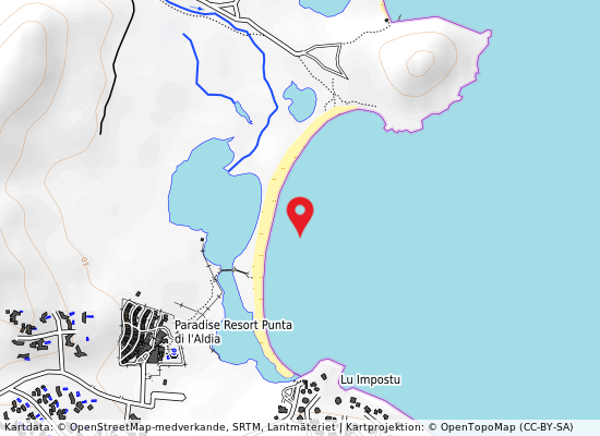 Spiaggia brandinchi på kartan