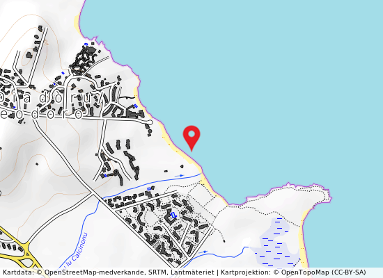 Cala ambra på kartan