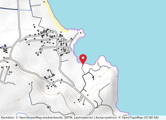 Punta niedda på kartan