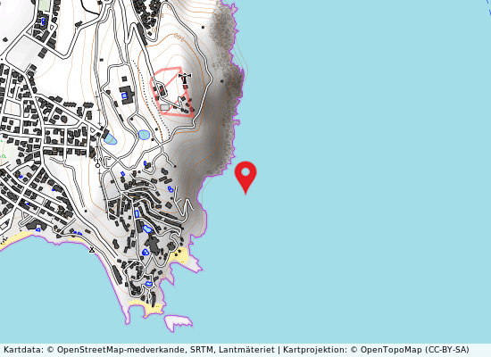 Villaggio telis på kartan