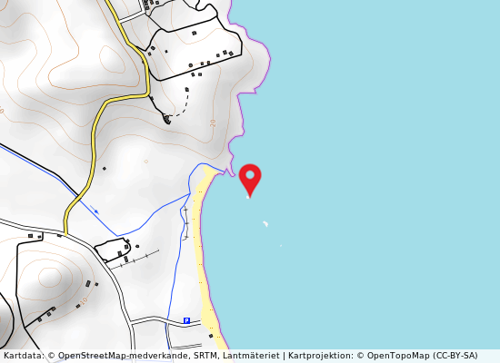 Spiaggia gea på kartan