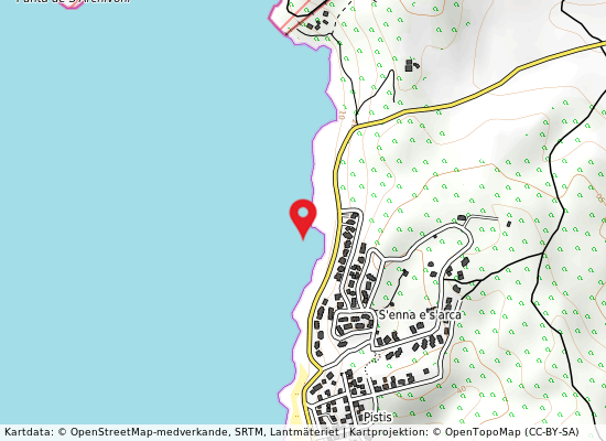 Senna sarca på kartan