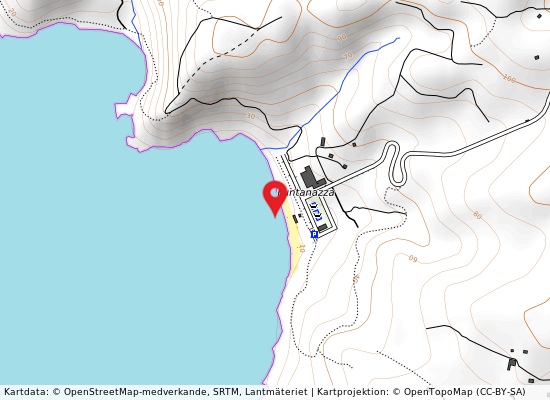 Funtanazza på kartan