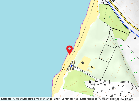 Plag`e mesu på kartan