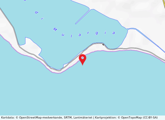 Stagno mulargia på kartan