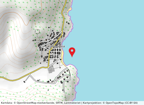 Maladroxia ii på kartan