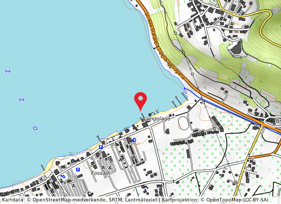 Lido di caldonazzo på kartan