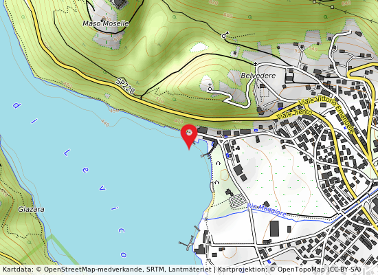 Spiaggia la taverna på kartan