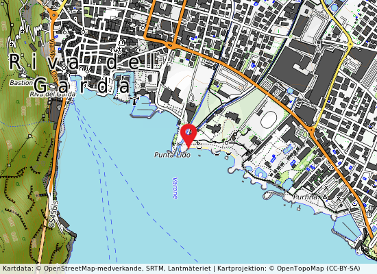 Spiaggia miralago på kartan