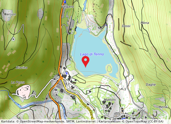 Spiaggia grande på kartan