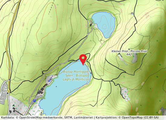 Gms nord rocce på kartan