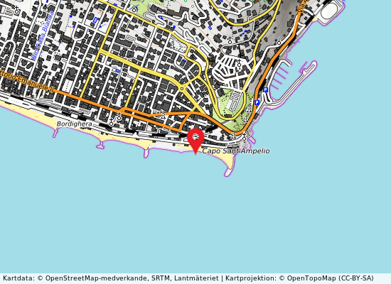 Ex casinň på kartan