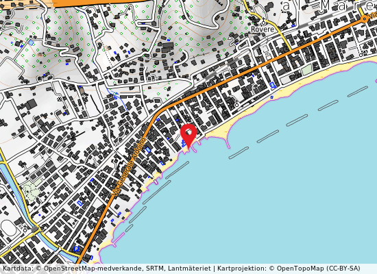 Hotel majestic på kartan