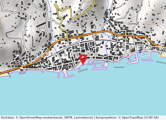 Scogliera på kartan