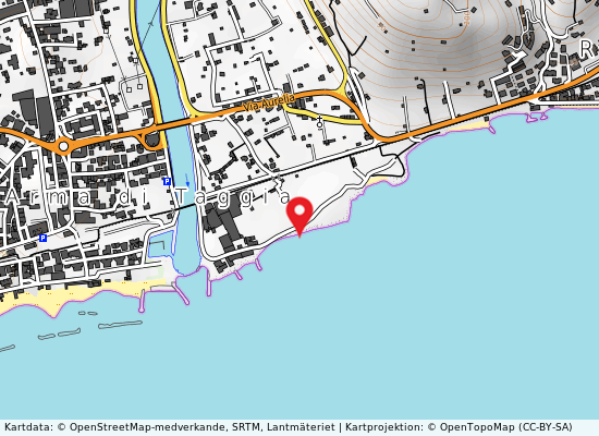 Zona prati på kartan