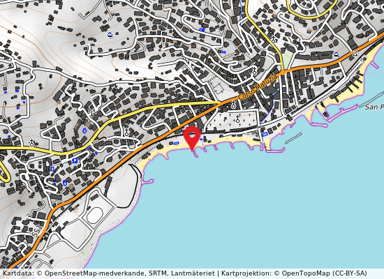 Foce rio s. bernardo på kartan