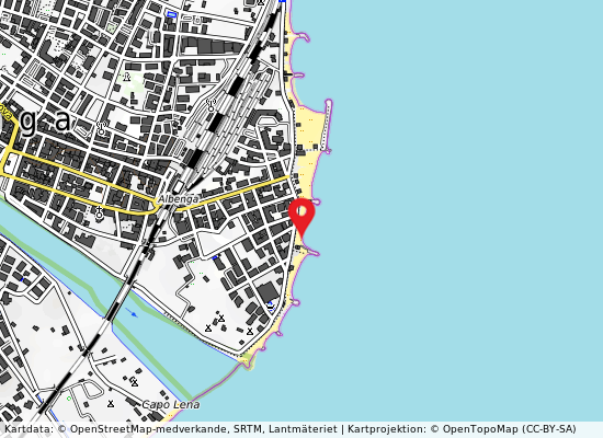 Bar blue side på kartan