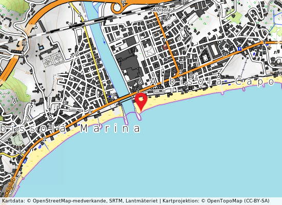 L.torrente sansobbi  på kartan