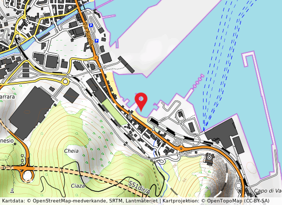 Via aurelia 320 på kartan