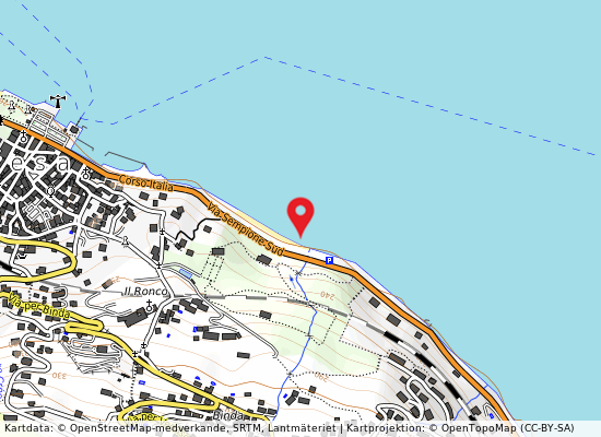 Pallavicino på kartan