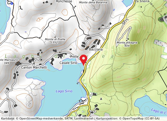 Araba fenicia på kartan
