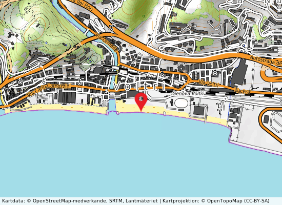 Nicolň da voltri på kartan