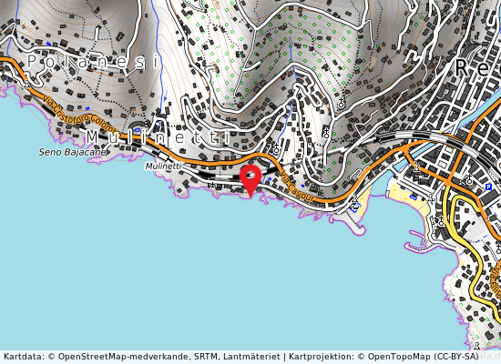 Zona corso garibaldi på kartan