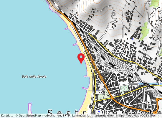 Zona via torino på kartan