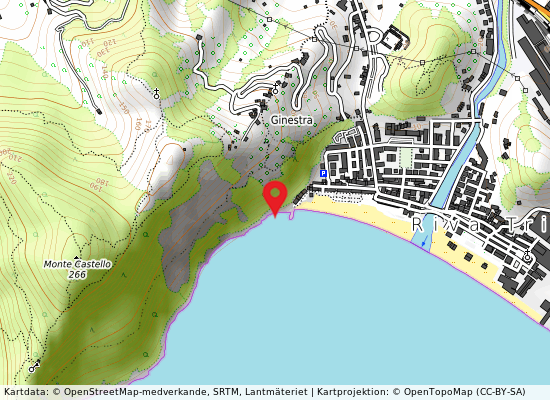 Rocche s. bartolomeo på kartan