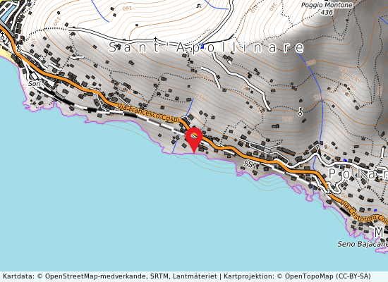 Zona matteucci på kartan