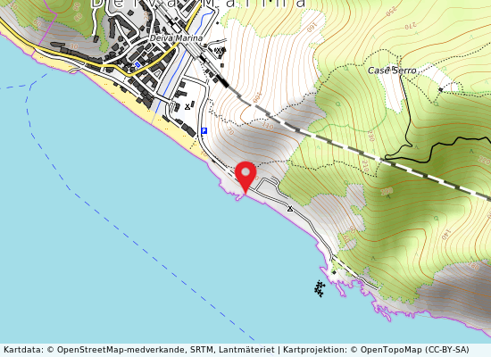 Ant. campeggio framu på kartan
