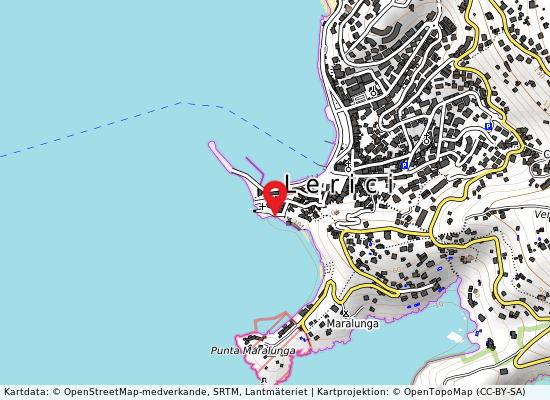 San giorgio dietro på kartan