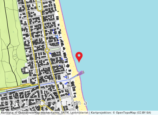 I.saline-100m n på kartan