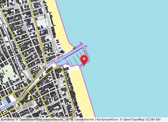 Cervia-pc 50m s på kartan